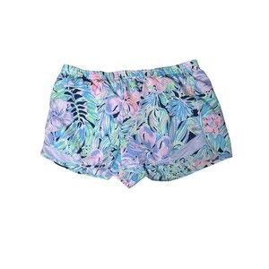 Lilly Pulitzer Luxletic Ocean Trail Shorts – Women’s Size XL – 4” Inseam